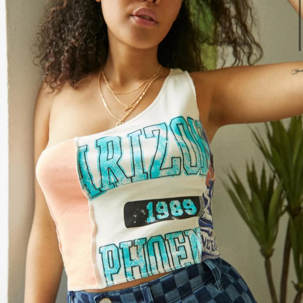 Urban Outfitters Arizona One Shoulder Top